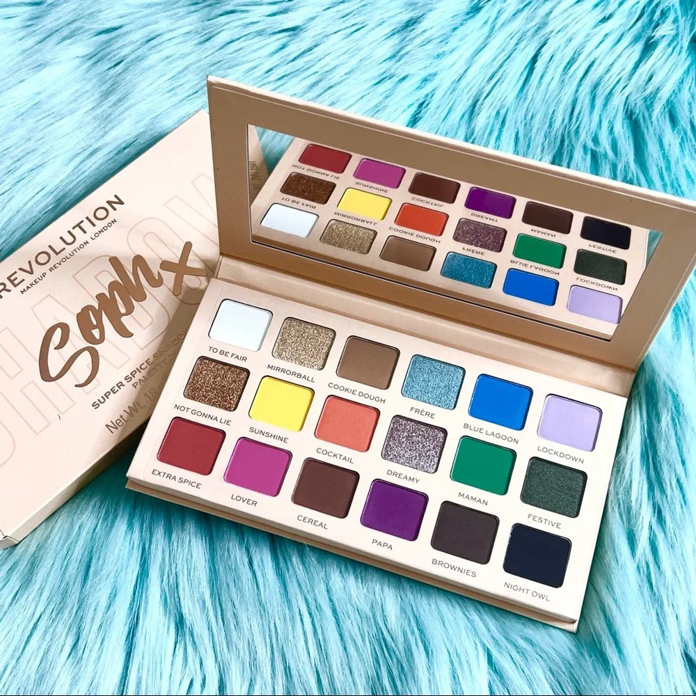 Makeup Revolution × Soph Super Spice Eyeshadow Palette Limited Collaboration